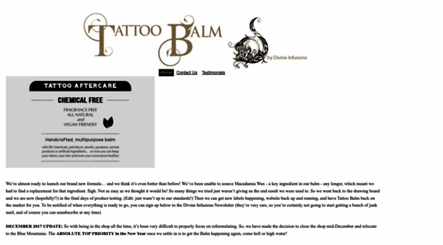 tattoobalm.com