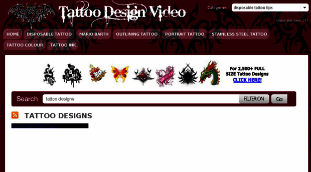 tattoodesignvideo.com