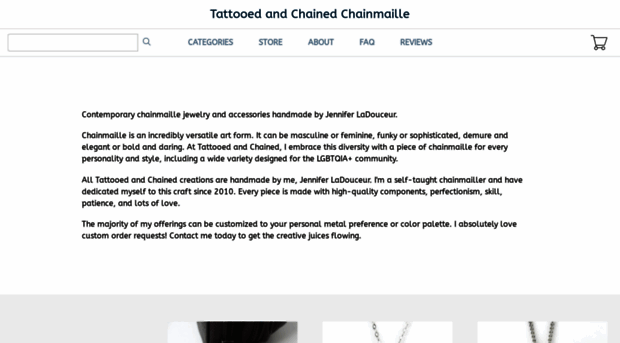 tattooedandchainedchainmaille.indiemade.com