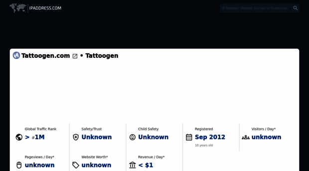 tattoogen.com.ipaddress.com