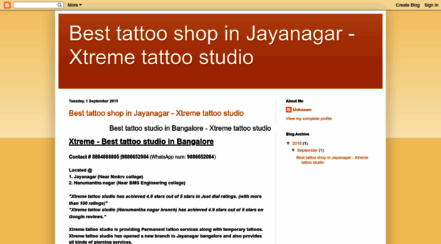 tattooshopinjayanagar.blogspot.com