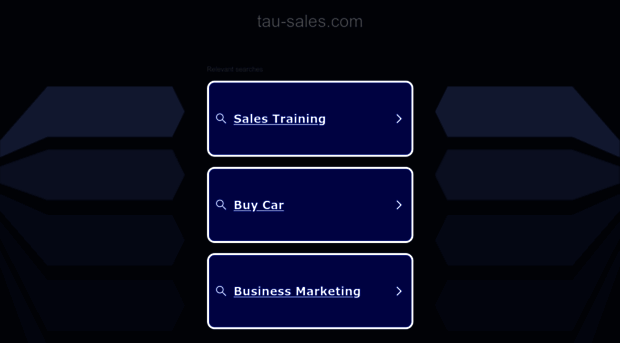 tau-sales.com