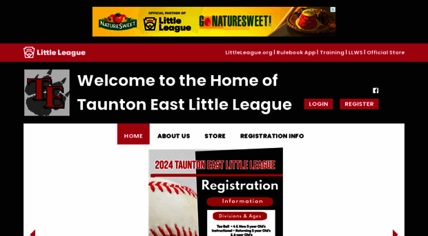 tauntoneastlittleleague.com