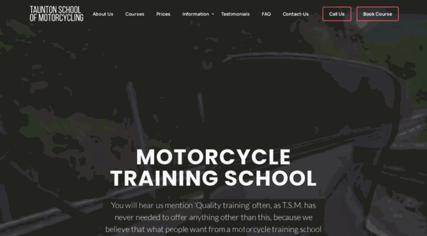 tauntonschoolofmotorcycling.com