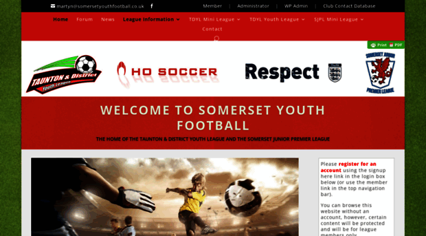 tauntonyouthleague.net