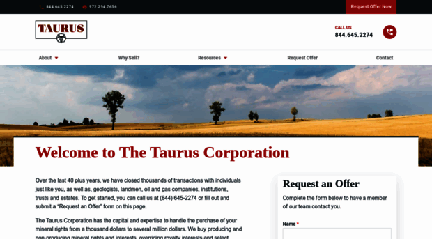 tauruscorporation.com