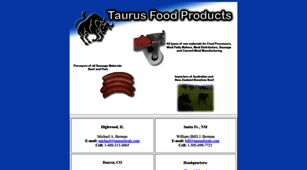taurusfoods.com