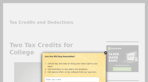tax-credits-and-deductions.com