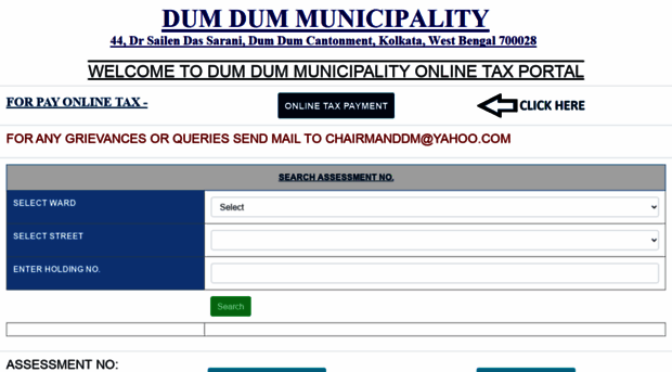 tax.dumdummunicipality.co.in