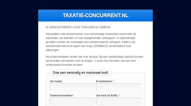 taxatie-concurrent.nl
