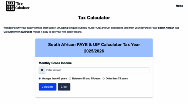 taxcalculator.web.za