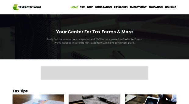 taxcenterforms.com