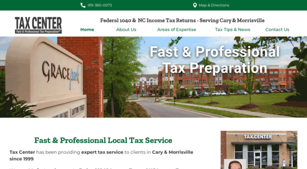 taxcenterofcary.com