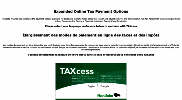 taxcess.gov.mb.ca