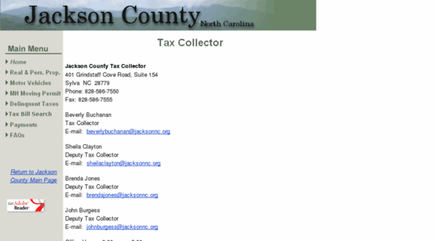 taxcollector.jacksonnc.org