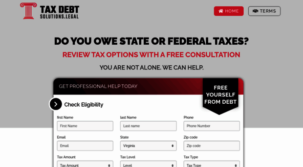 taxdebtsolutions.legal