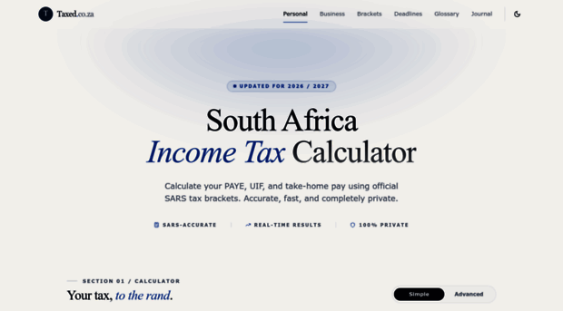 taxed.co.za