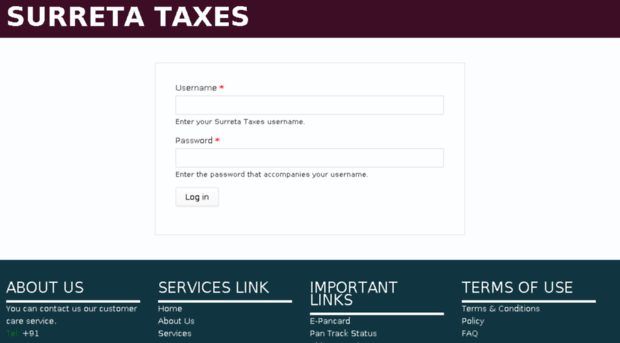 taxes.surreta.com