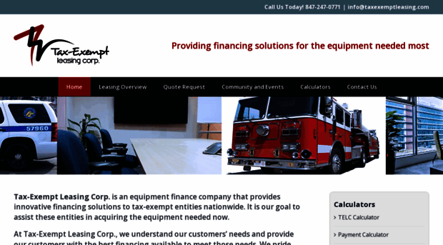 taxexemptleasing.com