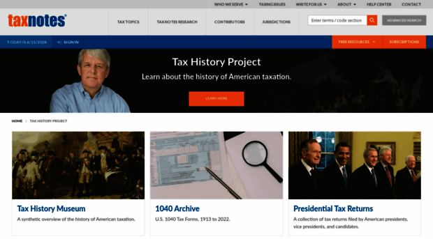 taxhistory.org