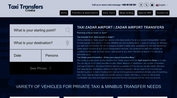 taxi-transfers-croatia.com