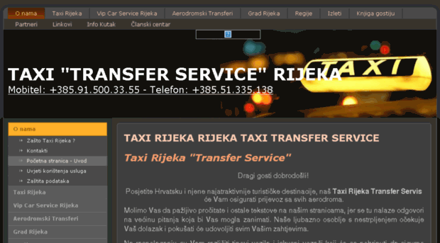 taxi-transferservice.hr