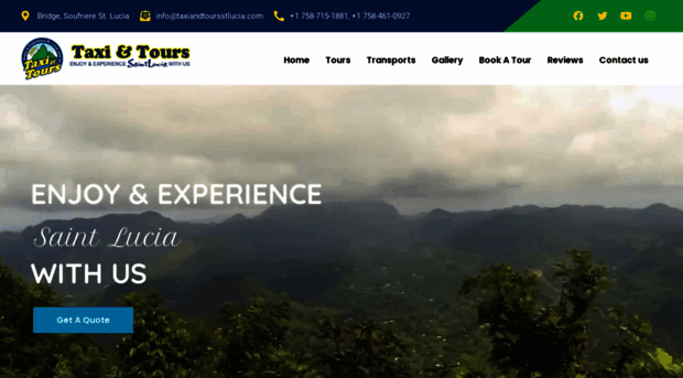 taxiandtoursstlucia.com