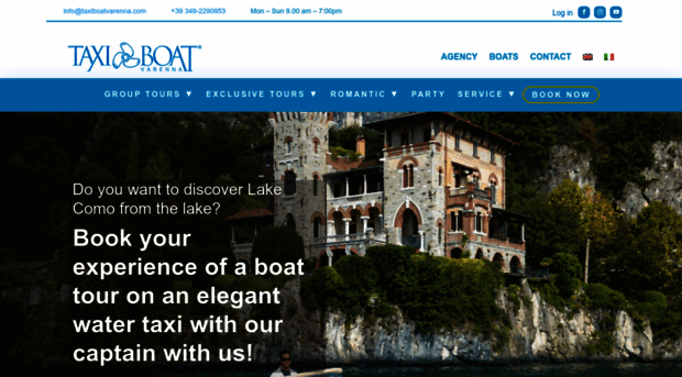 taxiboatvarenna.com