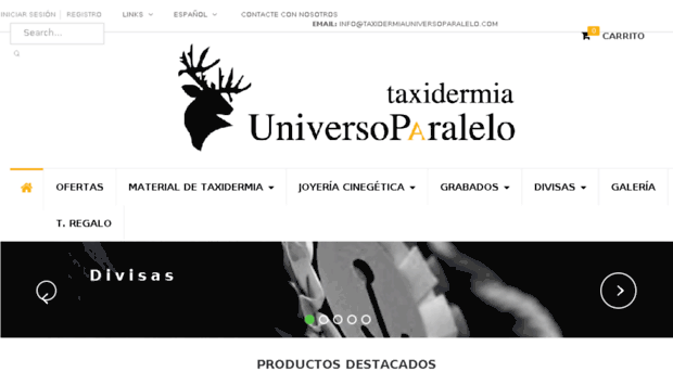 taxidermiauniversoparalelo.com