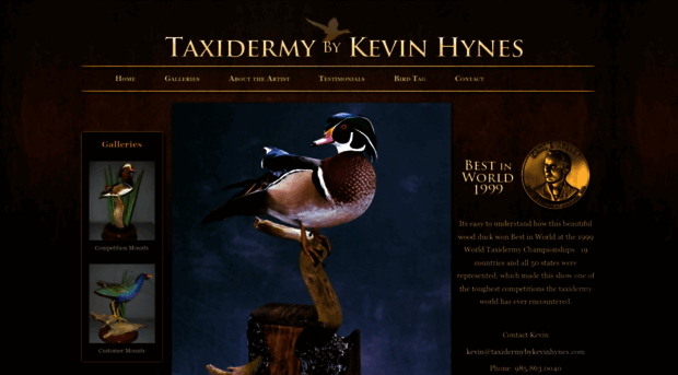 taxidermybykevinhynes.com