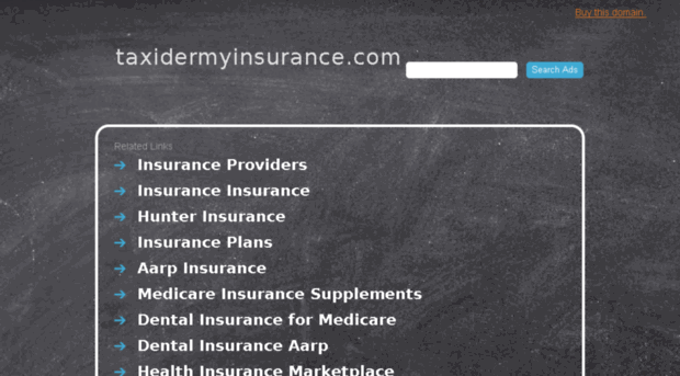 taxidermyinsurance.com