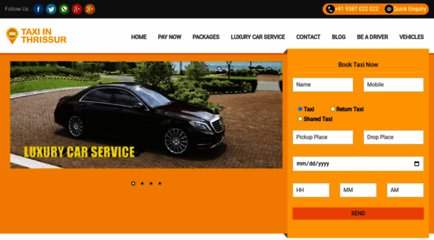 taxiinthrissur.com