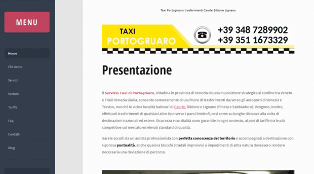 taxiportogruaro.com