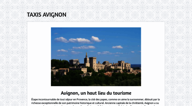 taxis-avignon.fr