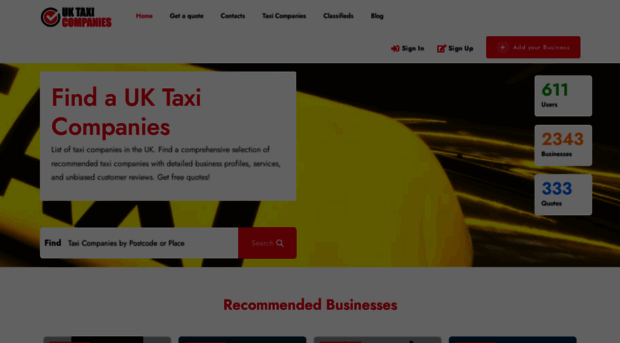 taxis101.co.uk