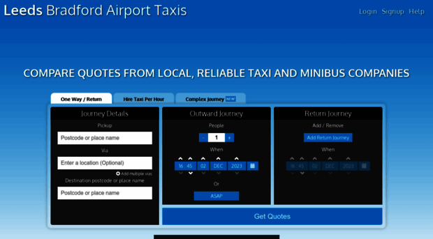 taxisleedsbradfordairport.co.uk