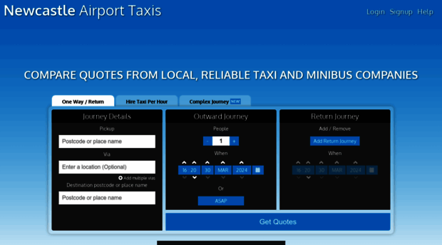 taxisnewcastleairport.co.uk
