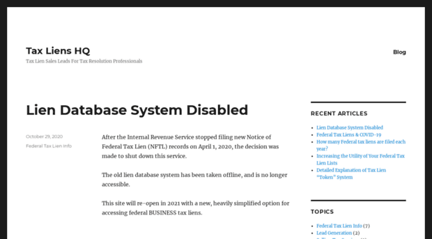 taxlienshq.net