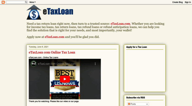 taxloans.etaxloan.com