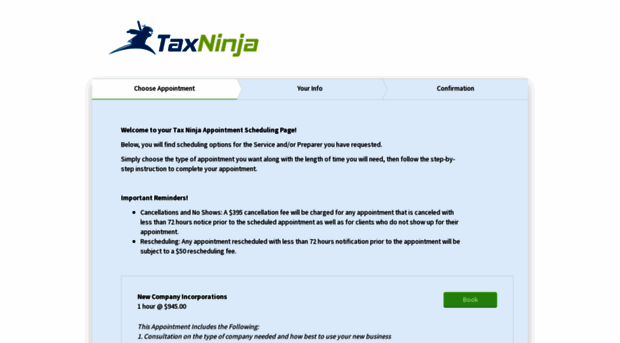 taxninja.acuityscheduling.com