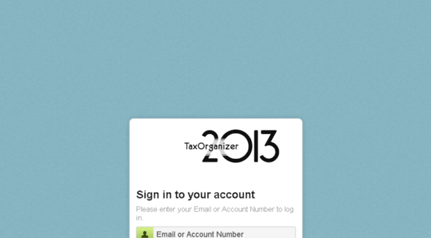 taxorganizer2013.com