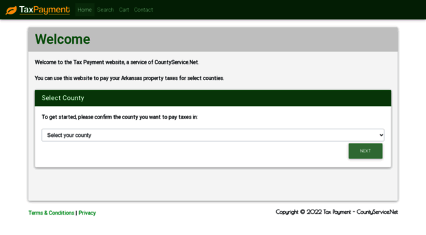 taxpayment.countyservice.net