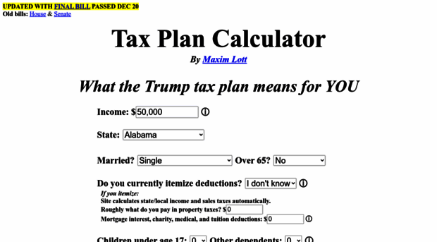 taxplancalculator.com