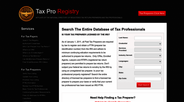 taxproregistry.com