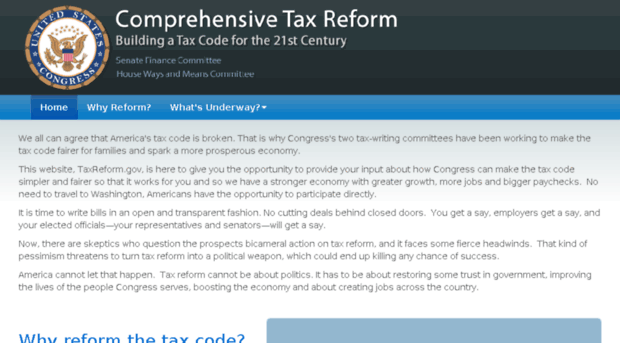 taxreform.gov