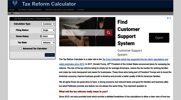 taxreformcalculator.com