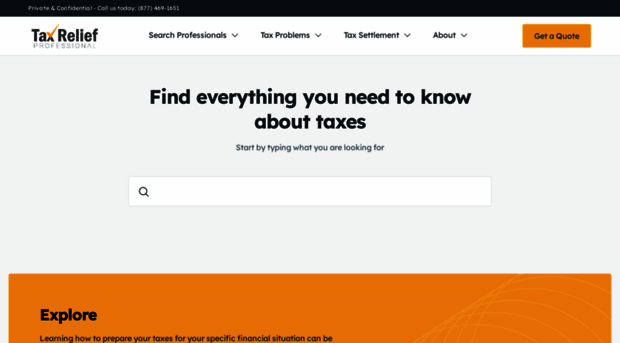 taxreliefprofessional.com