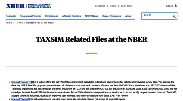 taxsim.nber.org