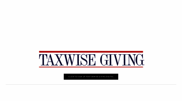 taxwisegiving.com