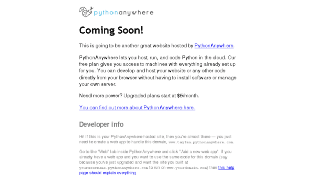 tayfen.pythonanywhere.com